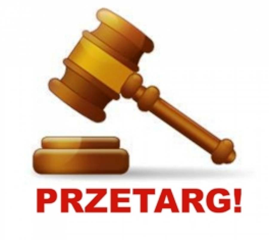 Aktualność OGŁOSZENIE O PRZETARGU