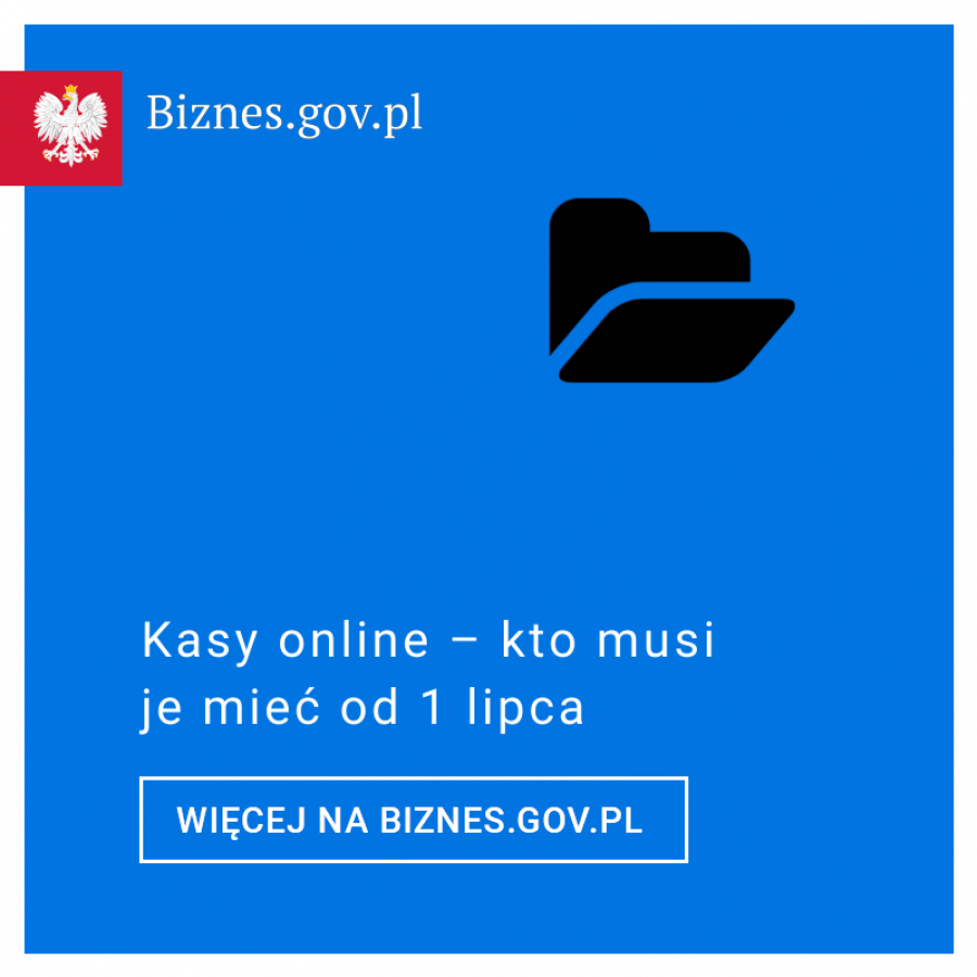 Aktualność Kasy fiskalne - online