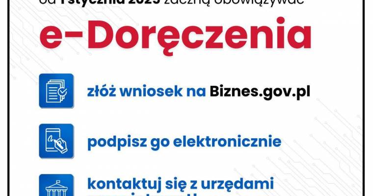  e-Doręczenia– bezpieczne i wygodne usługi online.