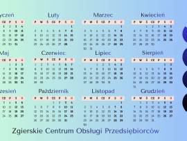 Kalendarz Przedsiębiorcy - styczeń 2026 r.