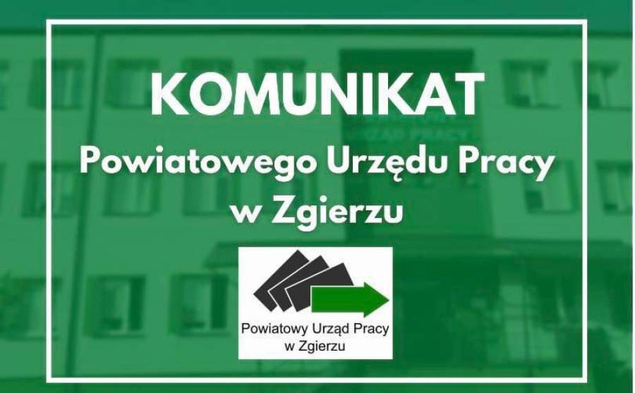 Aktualność NABÓR WNIOSKÓW W RAMACH ŚRODKÓW FUNDUSZU PRACY