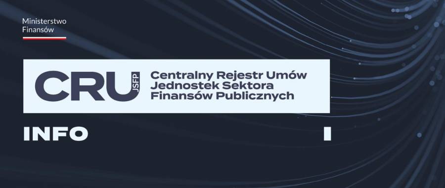 Aktualność Centralny Rejestr Umów JSFP