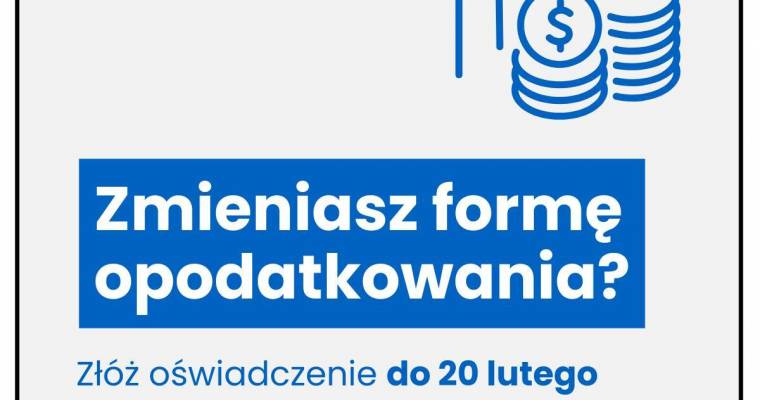 Wybór formy opodatkowania