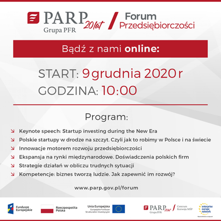 Aktualność Forum Przedsiębiorczości