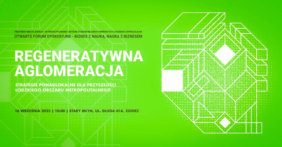 Aktualność Regeneratywna aglomeracja 