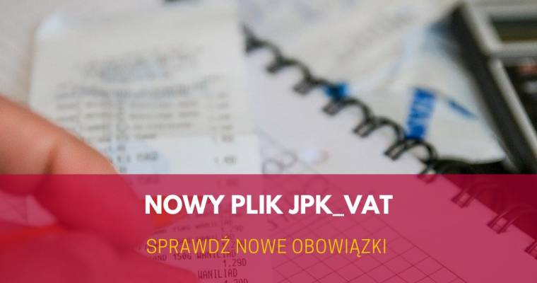 Nowy plik JPK_VAT