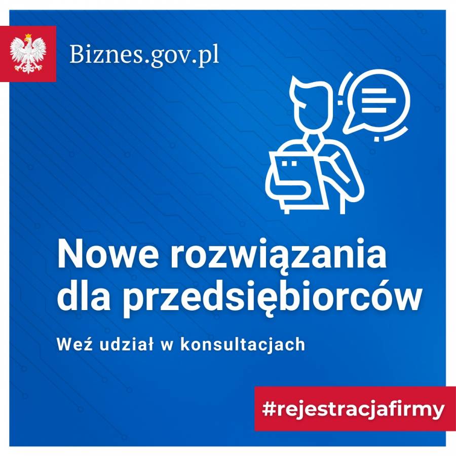 Aktualność Zmiany w CEIDG!  